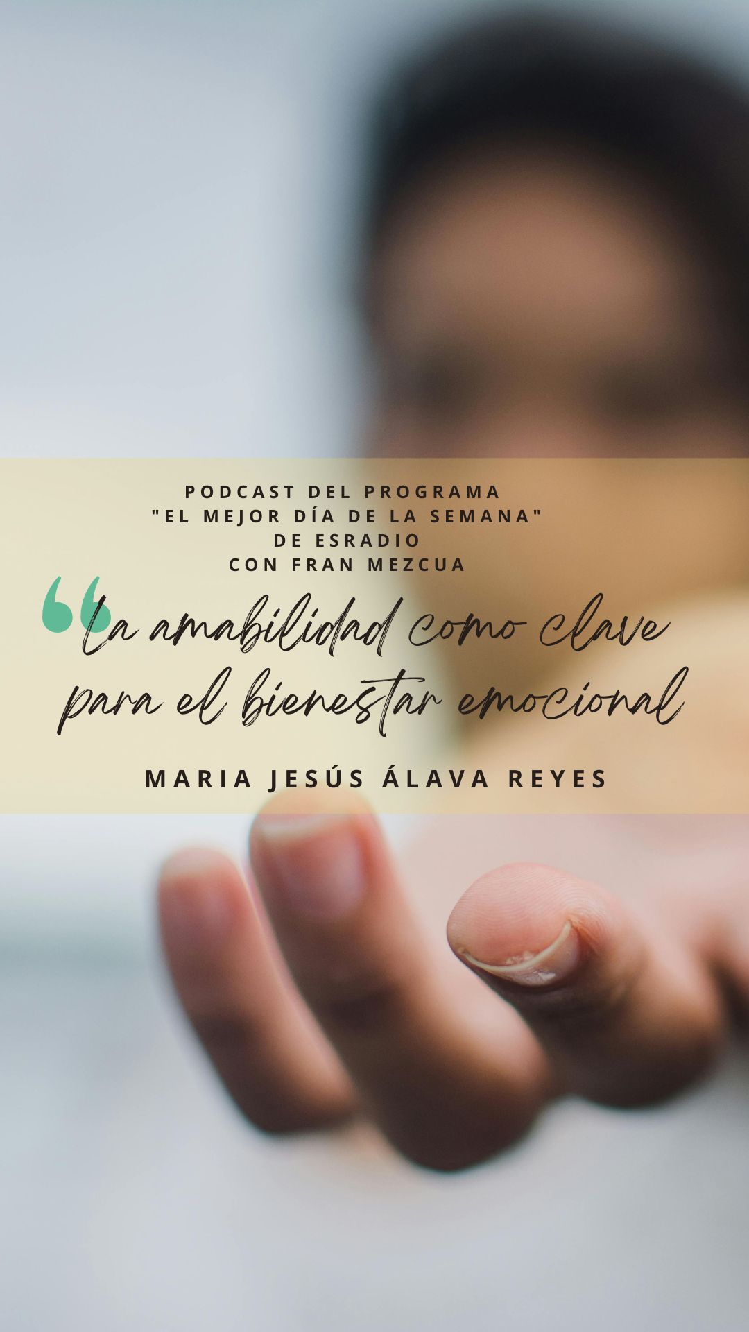 La amabilidad como clave para el bienestar emocional