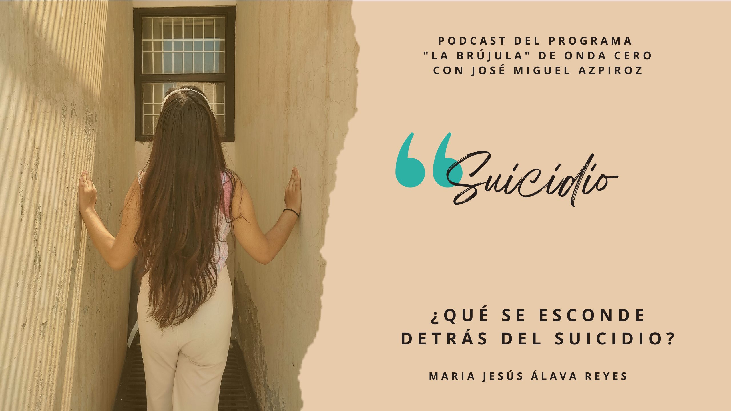 Suicidio: comprender el sufrimiento silencioso. Reflexiones de María Jesús Álava Reyes en La Brújula