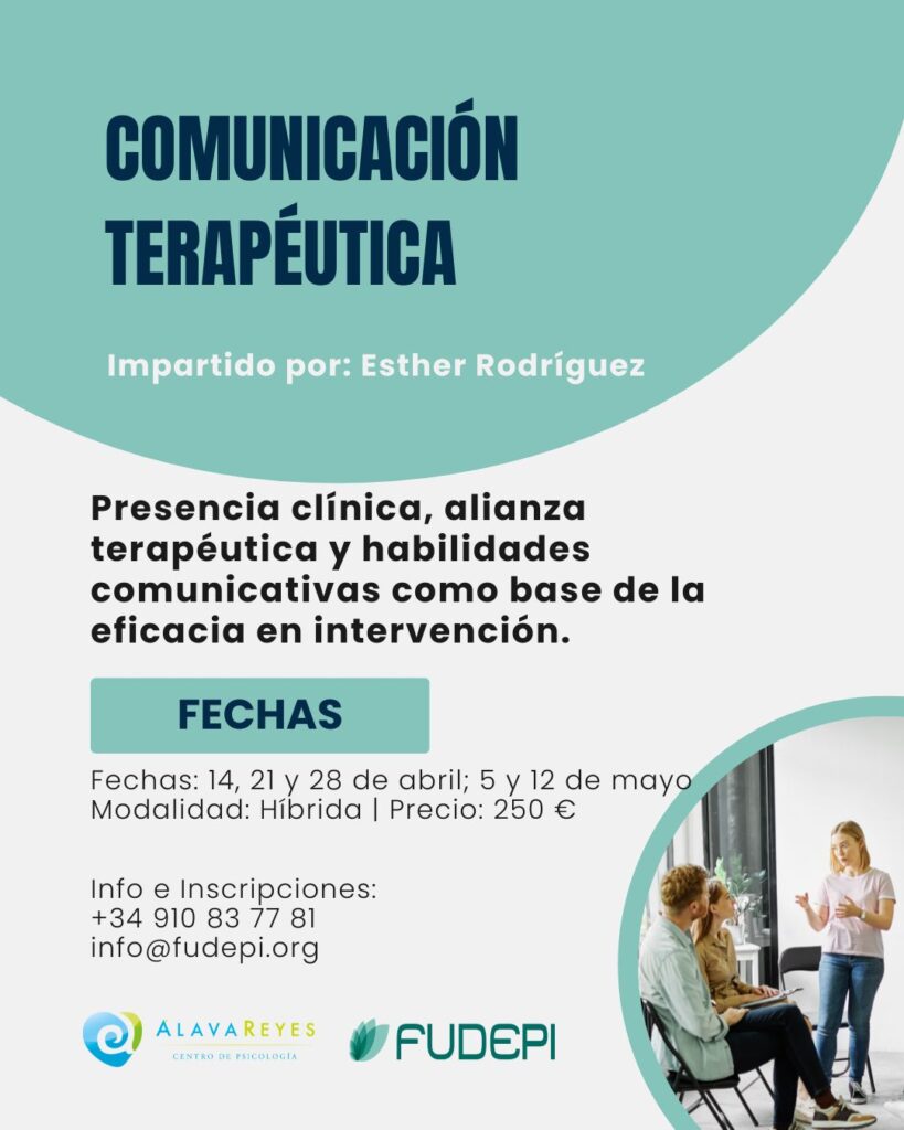 Curso Comunicación terapéutica Curso Comunicación terapéutica